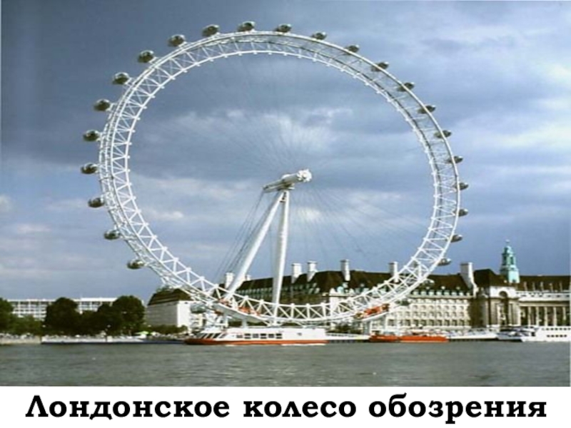 Лондонское колесо обозрения
