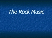 The Rock Music 90-s