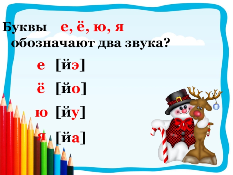 Звук е 1 класс. Е это звук Йэ. Буква ю обозначает 2 звука. Когда буква обозначает 2 звука. Буква е звук Йэ.