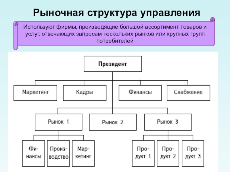 Какая организационная структура применяется для крупных проектов