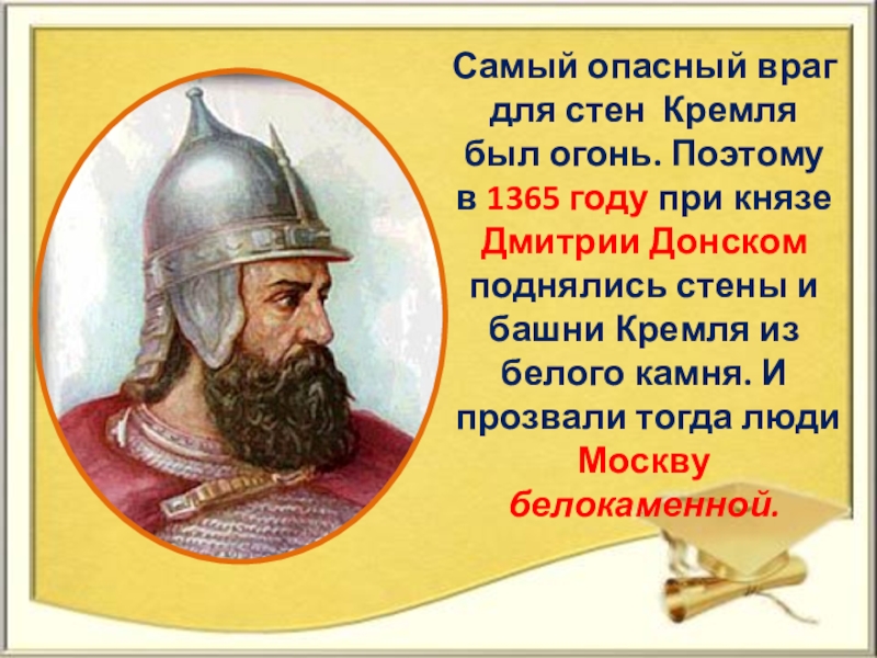 При каком князе была построена. Укрепление Москвы при Князе Дмитрии Ивановиче. Москва 1365 год.