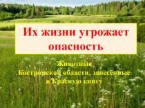 Красная книга Костромской области.