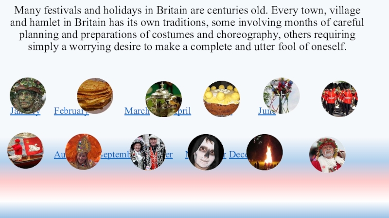 Топик: Traditions and holidays of Great Britain