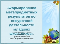 Презентация по внеурочной деятельности