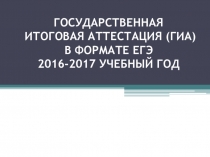 Презентация Правила поведения на ЕГЭ