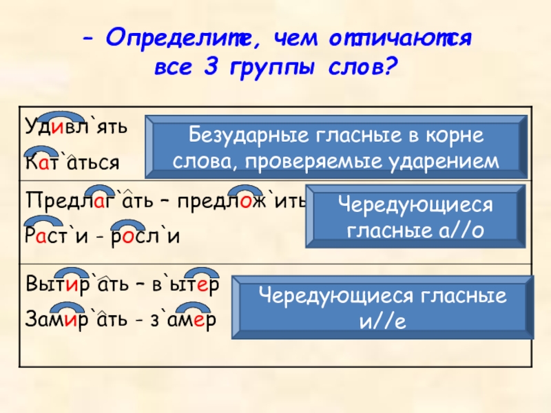 Презентация к уроку буквы е и в корнях с чередованием 5 класс