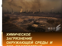 Презентация по химии на тему Химическое загрязнение окружающей среды
