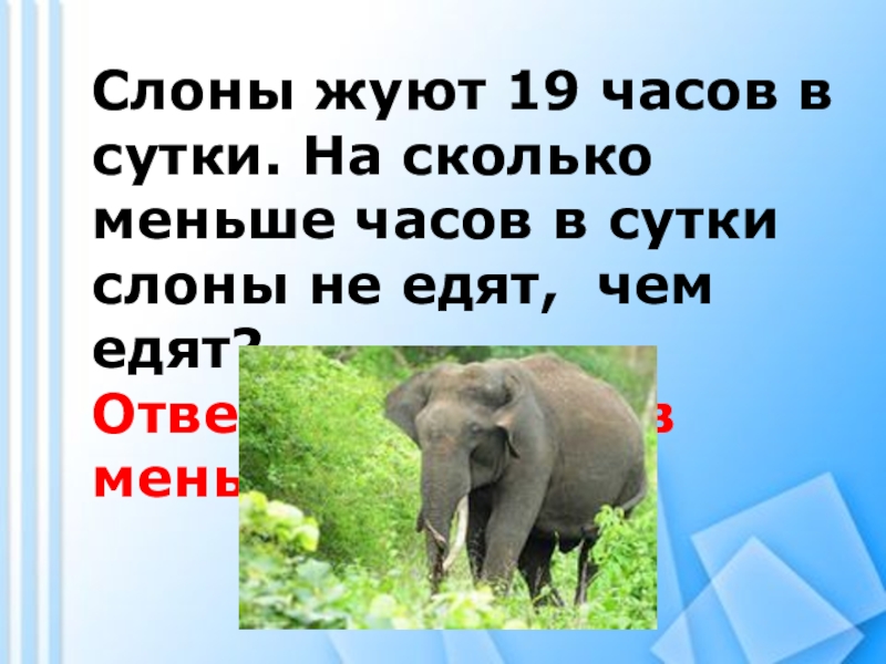 Долго мало. Сколько спит слон в сутки. Сколько съедает слон за сутки. Сколько мочи в сутки у слона. У слоненка было 27 морковок задача для 3 класса с ответами.