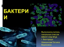 Электронный образовательный ресурс - презентация по окружающему миру для учащихся на тему Бактерии(3 класс)