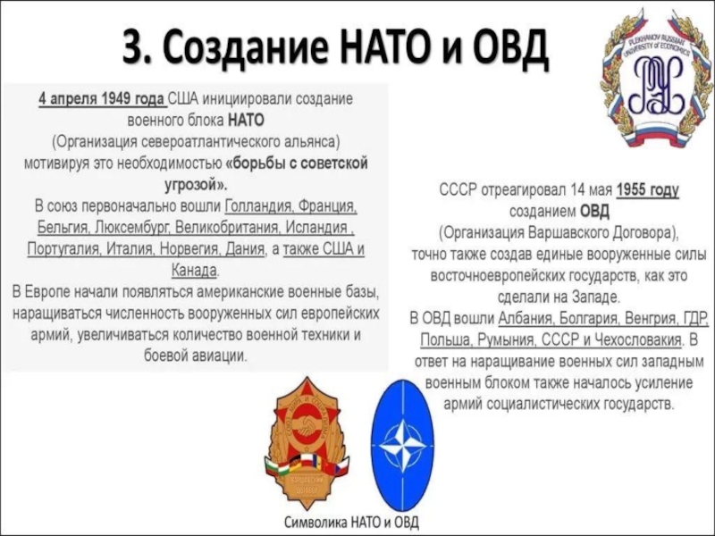 Образование нато презентация