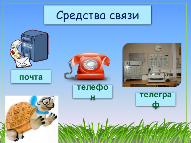 Средства связи презентация по информатике