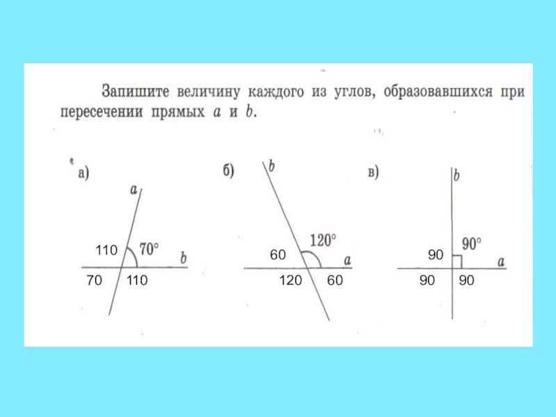 Найдите величину каждого. Запишите величину каждого из углов образовавшихся при пересечении. Угол при пересечении двух отрезков. Как записать угол пересечения. Что такое величина каждого угла.