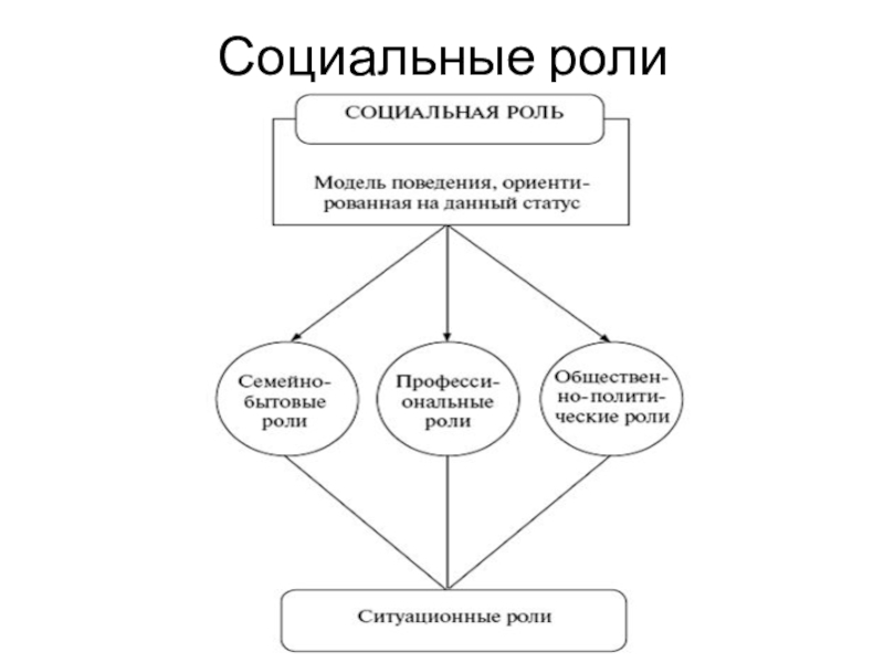 Презентация по теме социальные статусы и роли 8 класс боголюбов