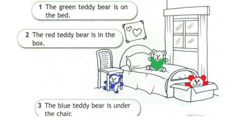 Under bear перевод. The Teddy Bear is under the Bed. Мишка под кроватью. Плюшевый мишка под кроватью. The Green Teddy Bear is on the Bed.