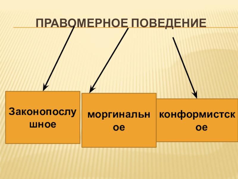 Правомерное поведение 7 класс обществознание кратко