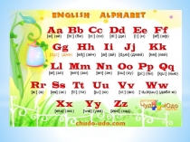 Презентация ABC and I like animals