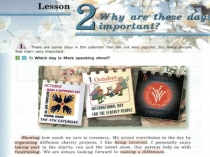 Презентация по английскому языку на тему “Can people do without you?” Lesson 2. “WHY ARE THESE DAYS IMPORTANT?” 7 класс (УМК Кузовлев П.В.)
