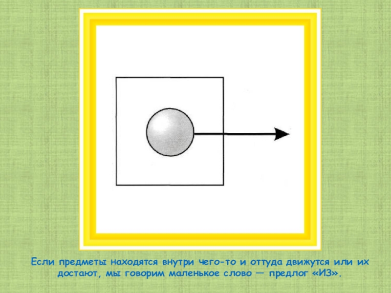 Схема предлога на