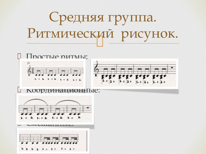 Болеро ритмический рисунок