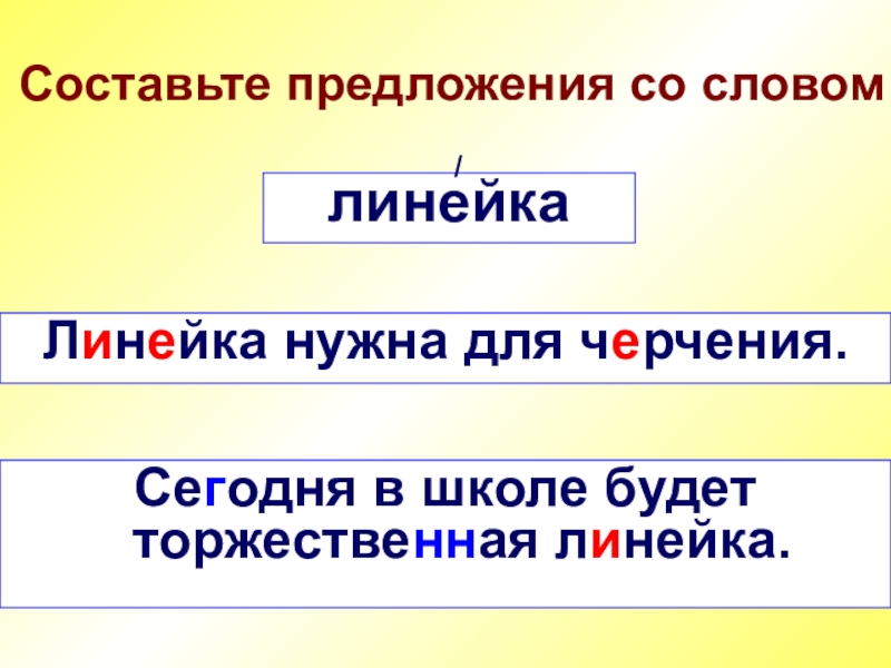 Презентация 2 класс предложение как единица речи