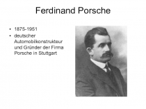 Презентация по немецкому языку на тему Немецкие автомобили. Фольксваген