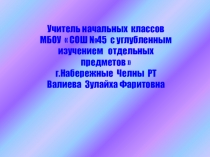 Презентация урока по русскому языку на тему  Три склонения имён существительных 4 класс