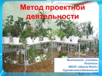 Метод проектной деятельности.