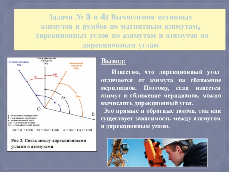 Вычисление дирекционных углов. Дирекционный угол магнитный Азимут истинный Азимут. Дирекционный угол задача. Вычисление азимутов (дирекционных углов) по ходу.. Зависимость дирекционного угла и магнитного азимута.