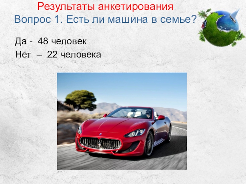 Проект автомобиль и экология 9 класс