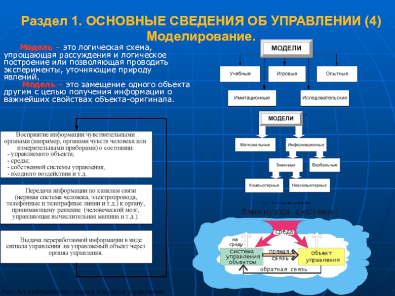 Логика построения и особенности разработки отдельных видов проектов