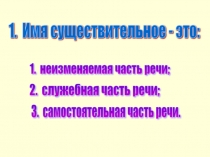 Тест по теме Имя существительное