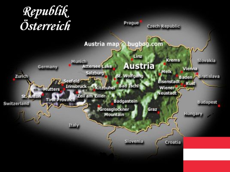 Презентация Добро пожаловать в Австрию доклад, проект