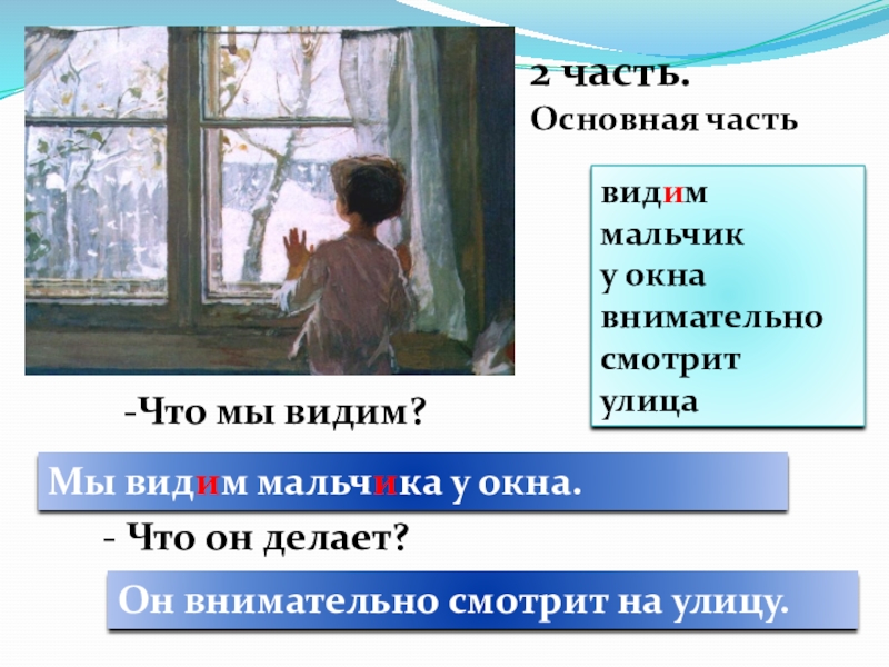 Сочинение 5 класс по картине тутунова зима пришла детство 5 класс