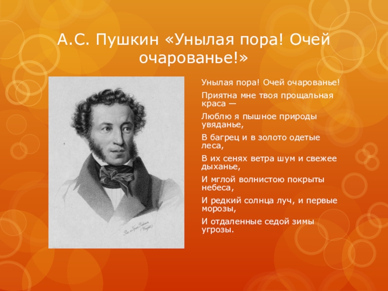 Пушкин подготовительная группа презентация