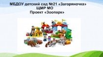 Презентация проекта Зоопарк средняя группа