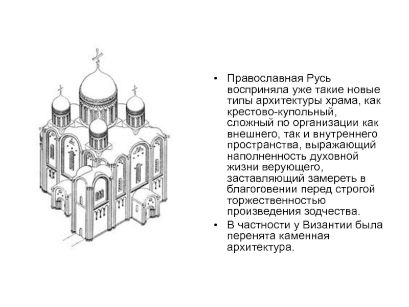 Православный храм как произведение архитектуры 4 класс проект