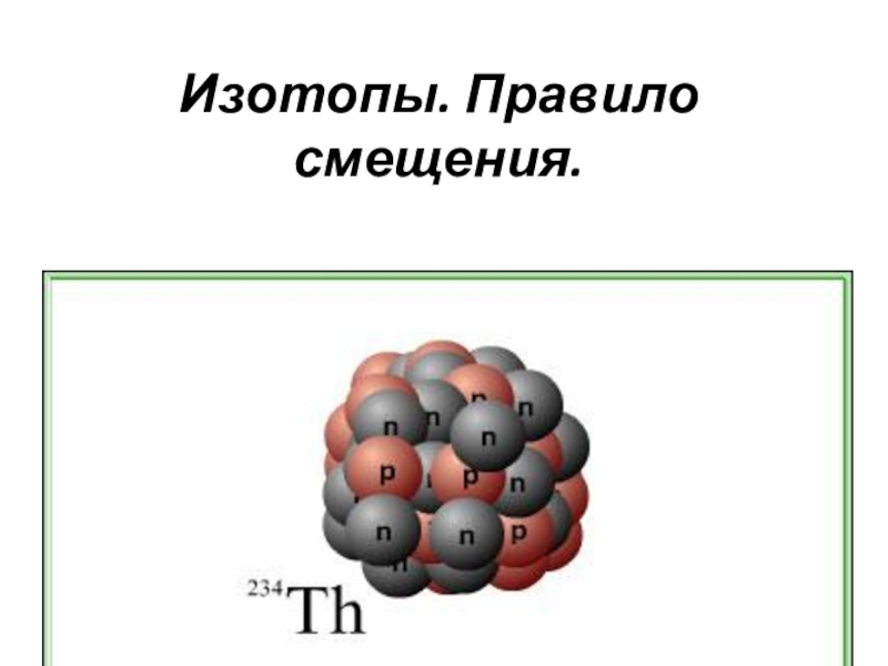 Схема альфа распада физика