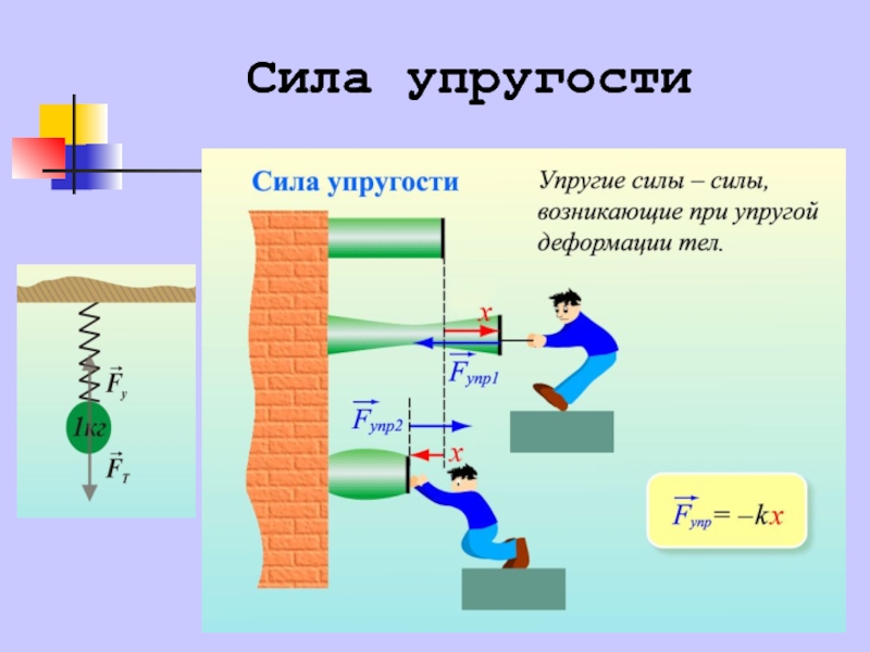 Презентация на тему сила упругости