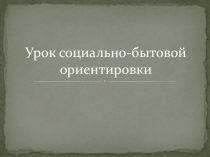 Презентация к уроку социально-бытовой ориентировки Магазины промышленных товаров