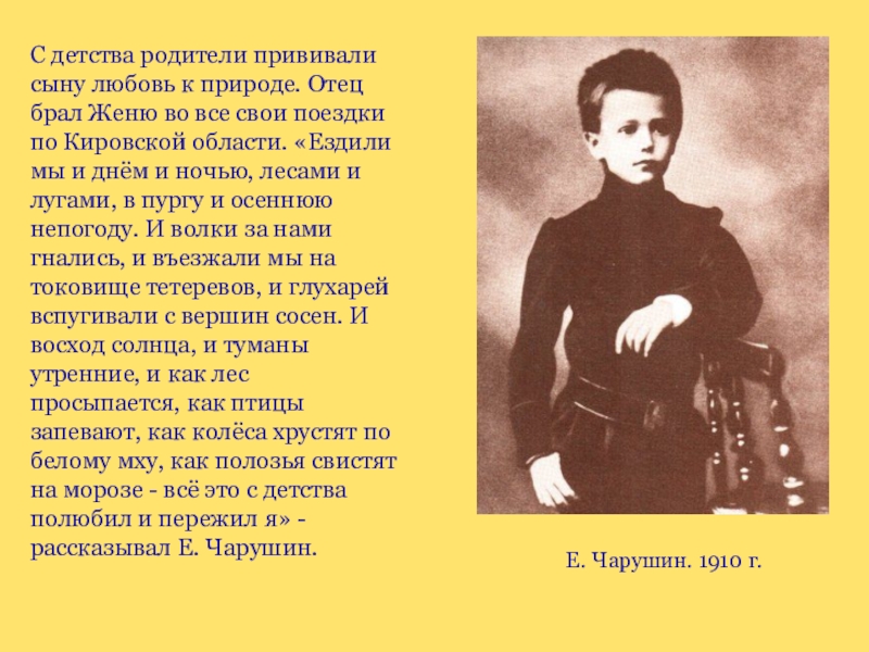 Детство отец. Родители Евгения Чарушина. Чарушин Евгений Иванович детство. Любовь Александровна Чарушина. Жена Евгения Чарушина.