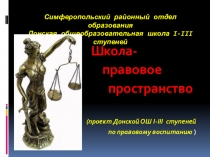Презентация по правовому воспитанию