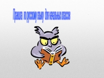 Правила по русскому языку