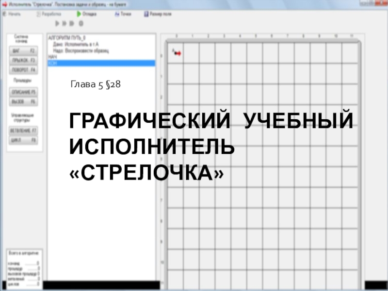 Обучу графику. Информатика 9 класс Грис исполнитель стрелочка. Графический учебный исполнитель стрелочка. Исполнитель Грис стрелочка. Грис графический исполнитель.