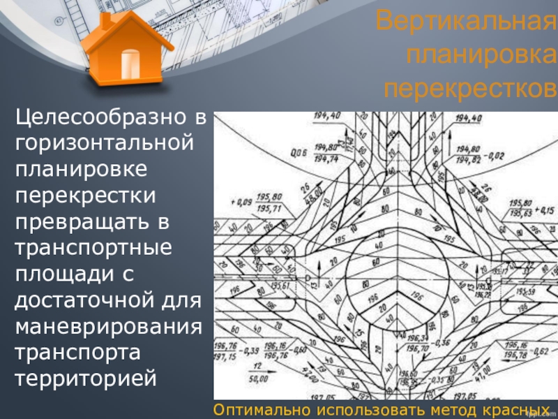 Целесообразный ответ. Метод проектных (красных) горизонталей. Вертикальная и горизонтальная планировка. Красные горизонтали вертикальная планировка. Вертикальная планировка метод – красных горизонталей.