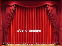 Презентация Вё о театрах