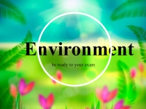 Презентация по английскому языку на тему  Защити природу