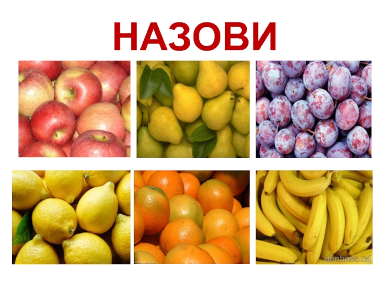 Презентация по теме Сад. Фрукты 2 часть