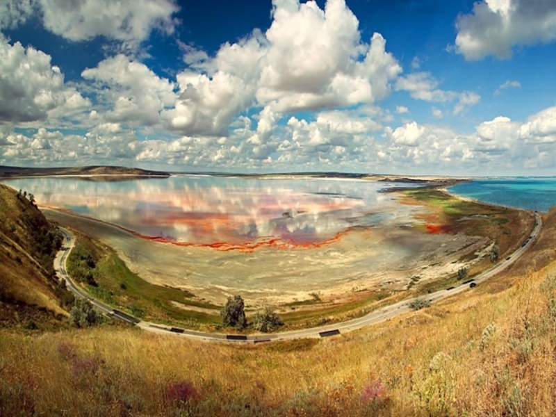 Озеро узунларское в крыму