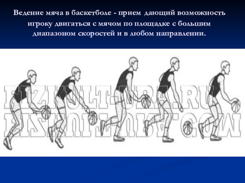 Прием дано. Двойное ведение в баскетболе. Рисунок ведение мяча на месте и в движении. Ведение мяча с разной высотой. Ведение мяча в средней стойке на месте.