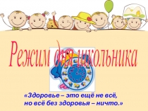 Урок Ом на тему Режим дня